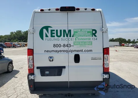 2024 Ram Promaster 2500 2500 High из США, поврежденный, VIN 3C6LRVDG2RE106727